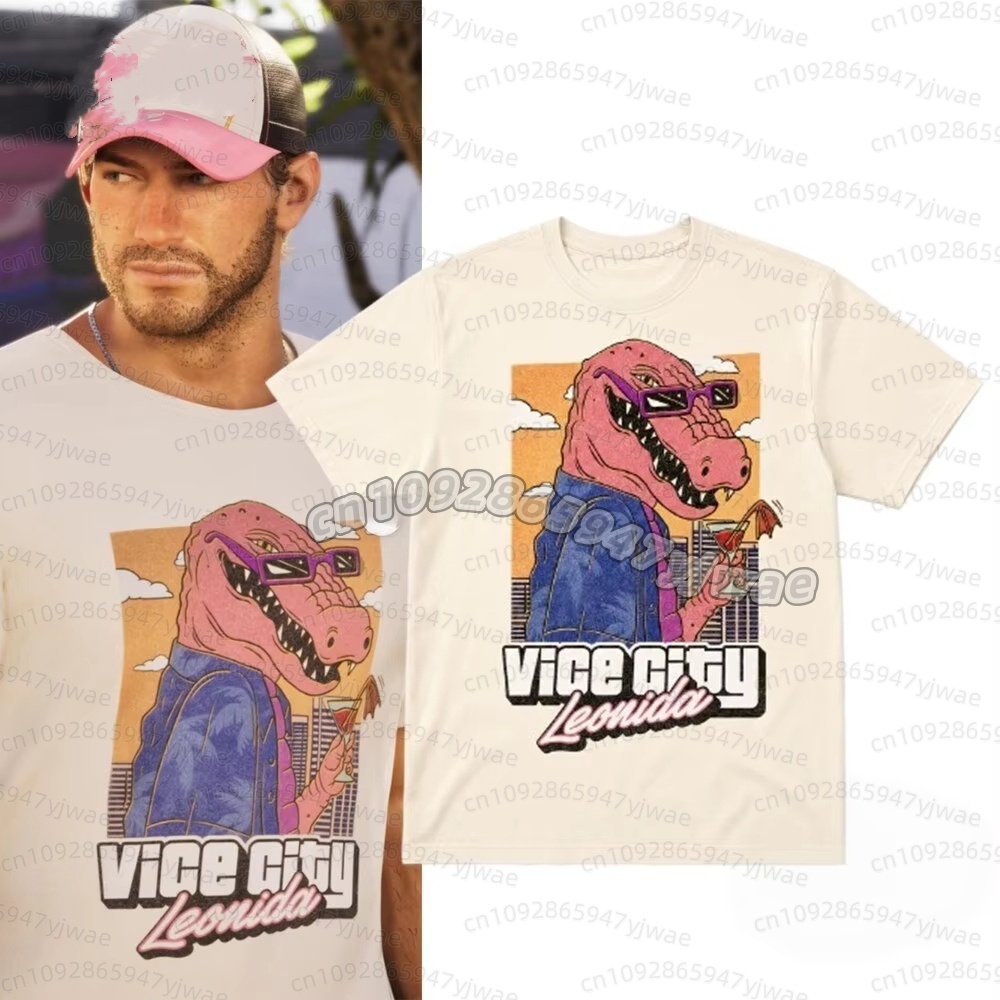 Popular Anime Merchandise - Jason Vice City Leonida Alligator 프린트