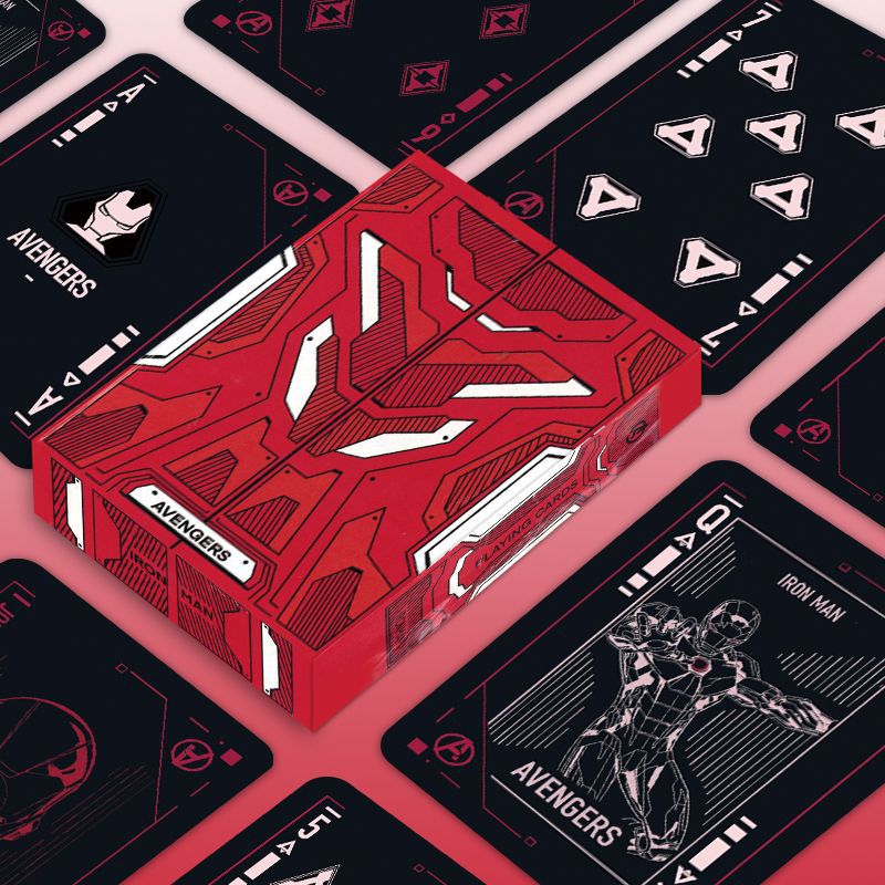 Themed Playing Card - 54Pcs 만화 아이언 맨 고화질 카드
