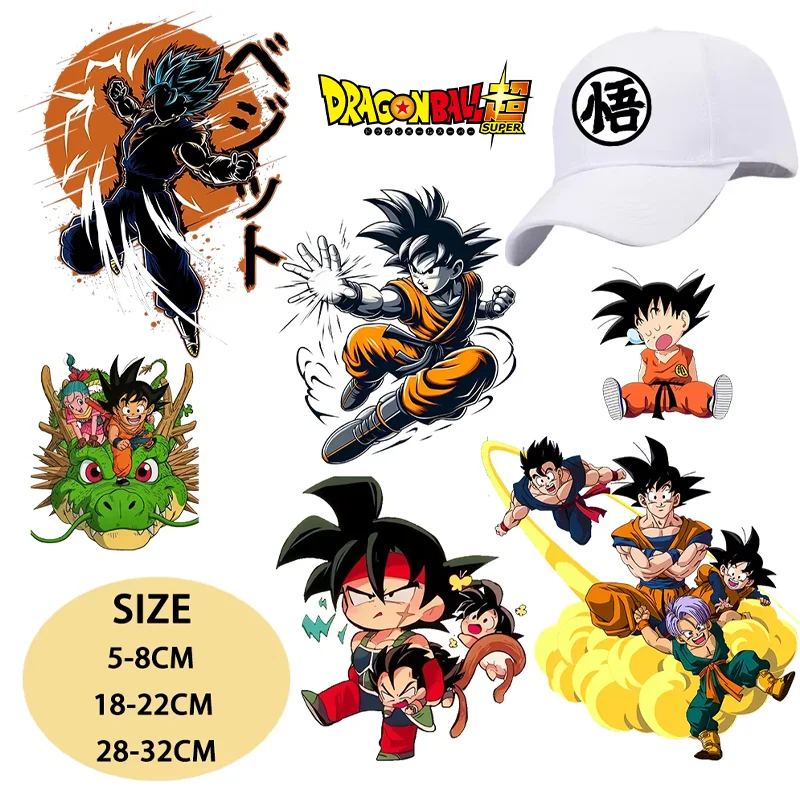 Anime Merchandise For Women - 드래곤볼 열전사 스티커 티셔츠 모자 남녀