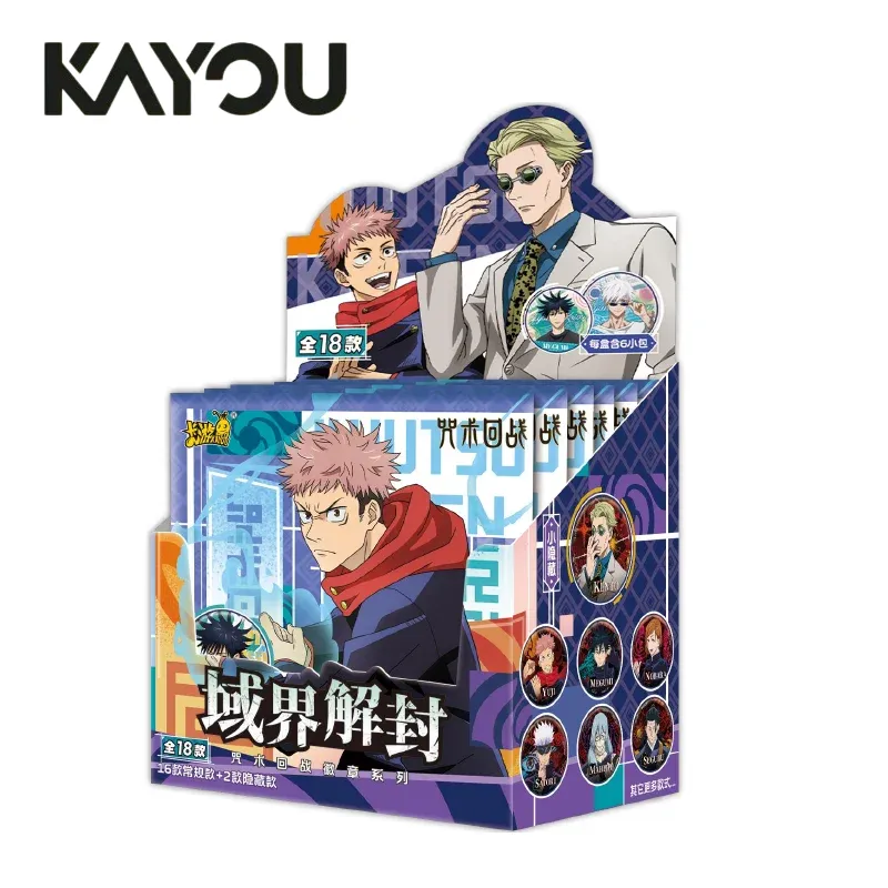 카유 주주츠 케이센 배지 블라인드 박스 2권 골드 포일 - Official Merchandise Anime 리뷰 및 가격