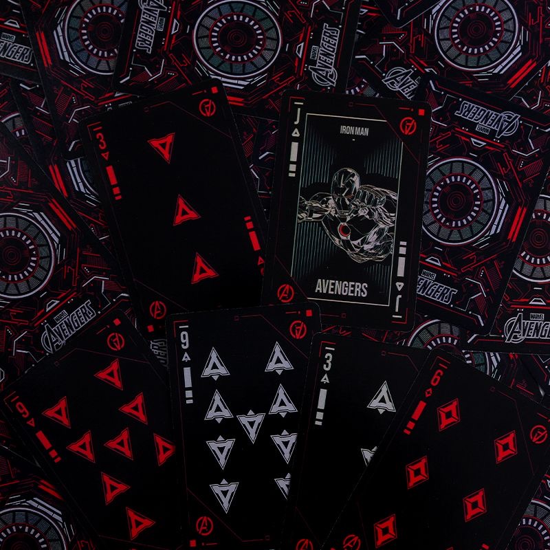 54Pcs 만화 아이언 맨 고화질 카드 놀이 가족 보드 - Themed Playing Card 리뷰 및 가격