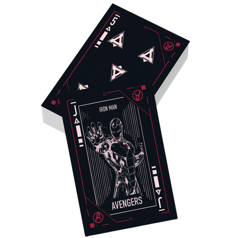 54Pcs 만화 아이언 맨 고화질 카드 놀이 가족 보드 - Themed Playing Card 리뷰 및 가격