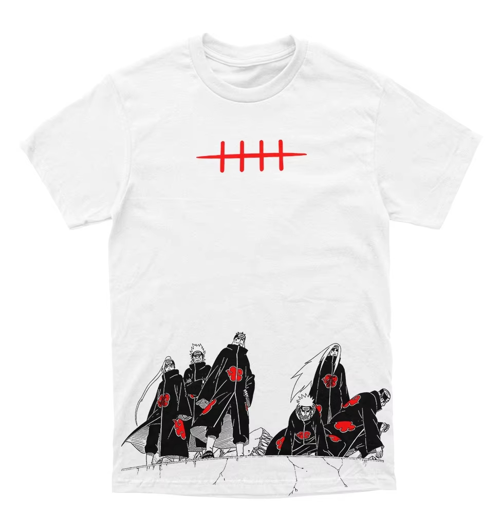 나루토 페인 아카츠키 6개의 길 만화 그래픽 티셔츠 남 - Anime Merchandise For Women 리뷰 및 가격