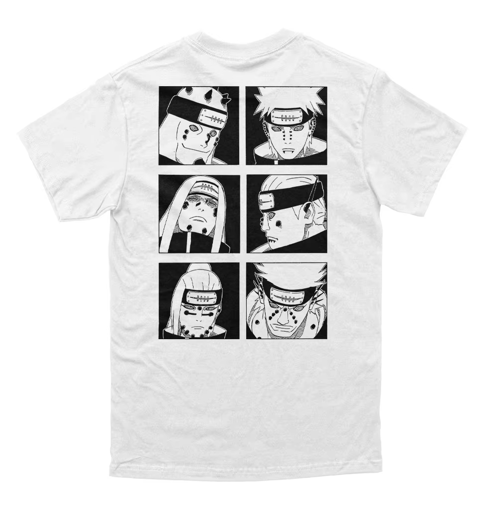 나루토 페인 아카츠키 6개의 길 만화 그래픽 티셔츠 남 - Anime Merchandise For Women 리뷰 및 가격