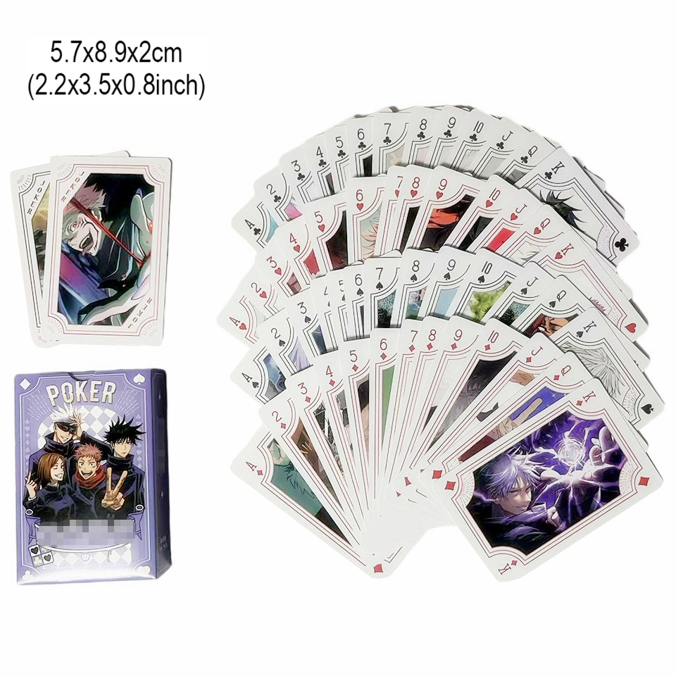 Jujutsu Kaisen 포커 카드 놀이 보드 게임  - Themed Playing Card 리뷰 및 가격